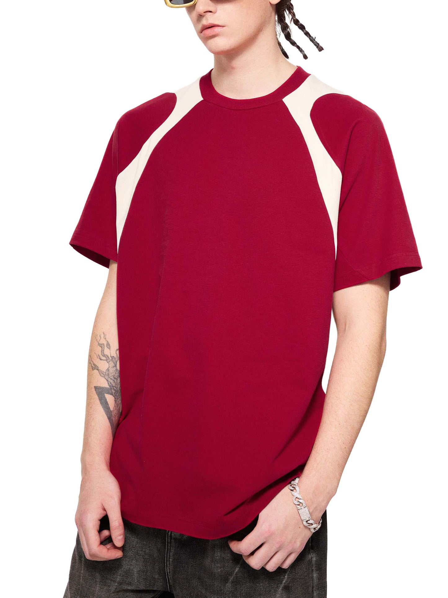 FivePm Panel Cotton T-Shirt