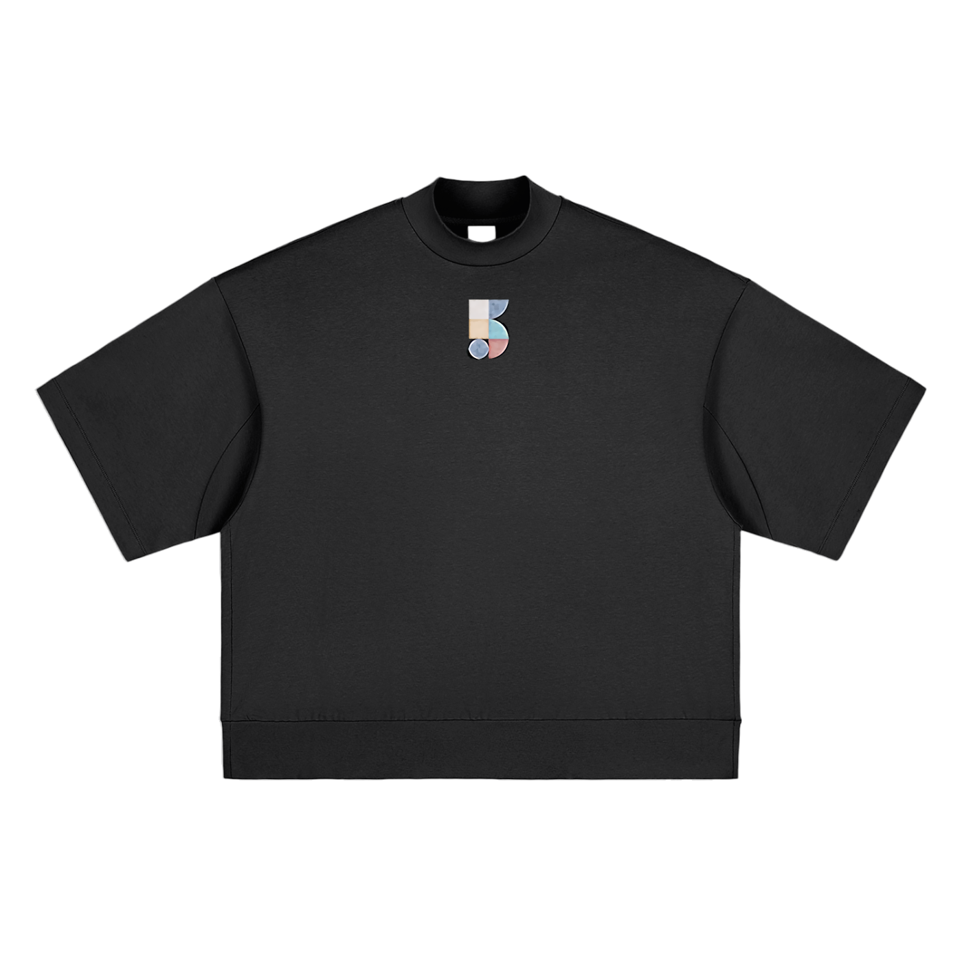 FivePM Oversized Mock Neck T